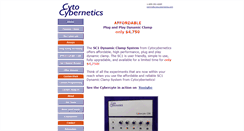 Desktop Screenshot of cytocybernetics.com